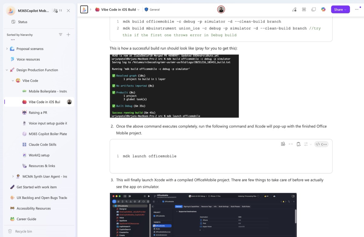 Designer setup guides